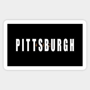 PITTSBURGH 412 Sticker